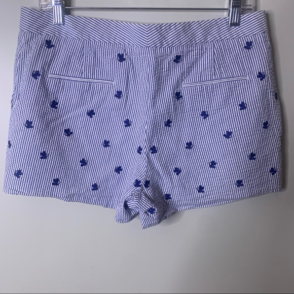 BROOKS BROTHERS Seersucker Embroidered Bee Shorts - Picture 8 of 15